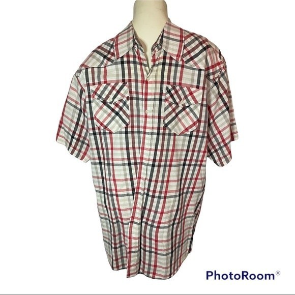 Blue Sol Mens Short Sleeve Button Down Size XXL - Picture 1 of 4